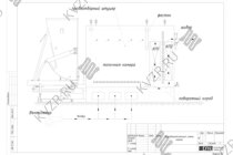 Аэродинамическая схема котла КВм-1,16 с ТШПМ