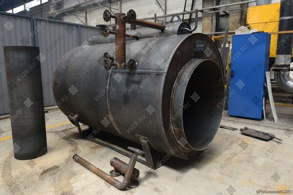 Газовый парогенератор 1200 кг 170 С изготовление