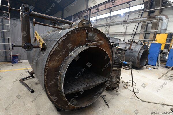 Изготовление парогенератора на угле 500 кг 130 С