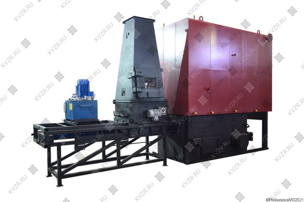 Котел на опилках и щепе 1500 кВт